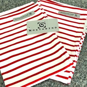 ⛄️ Set of two Northwind cotton scarves. New!